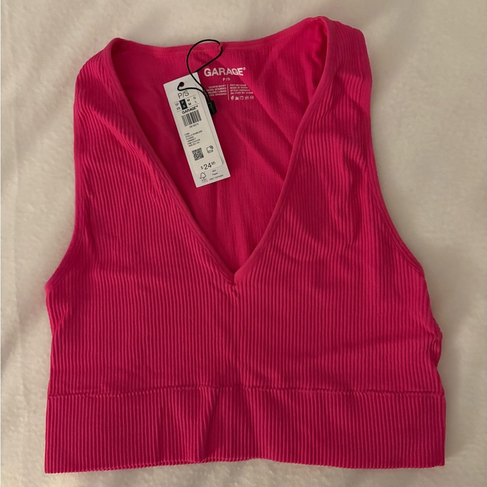2/10 ✨Garage Stella Seamless Plunge NWT